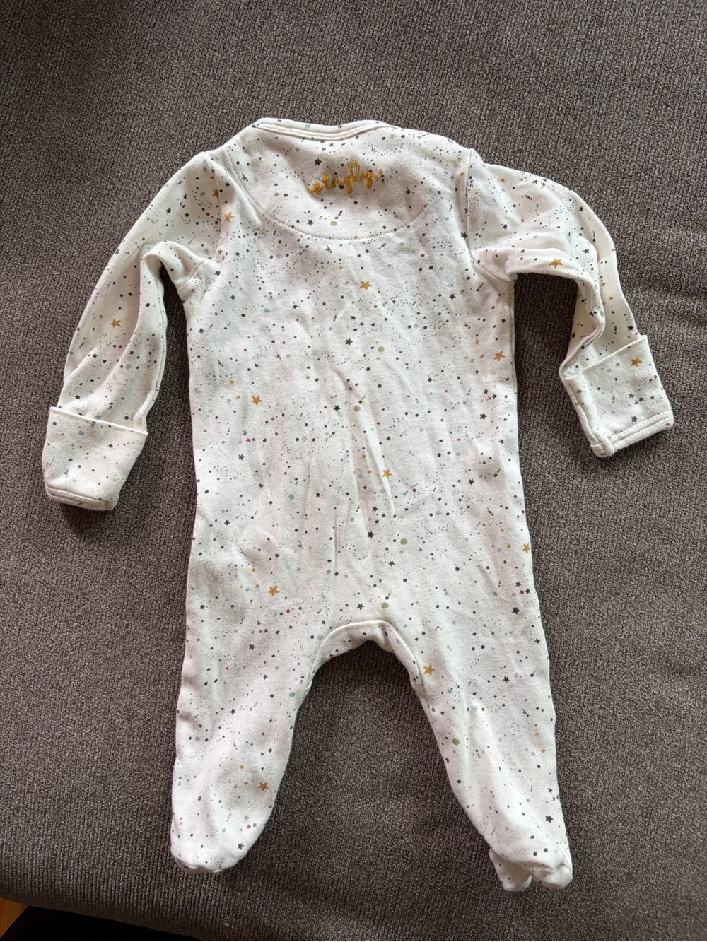 100% organic cotton Magnetic Me Footed One-Pieces outfit bundle - Picture 4 of 7